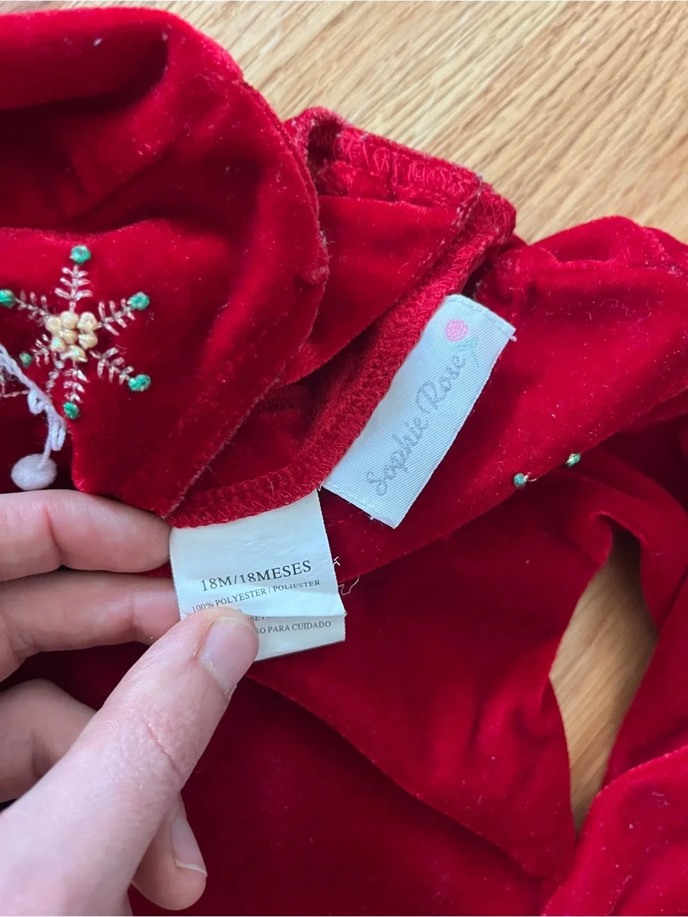 Red Holiday Velvet and Plaid Girls' Christmas Dresses